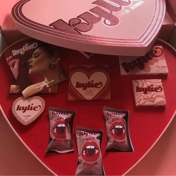 Kylie Cosmetics Valentine’s Day 2022 Full Collection in PR Box
